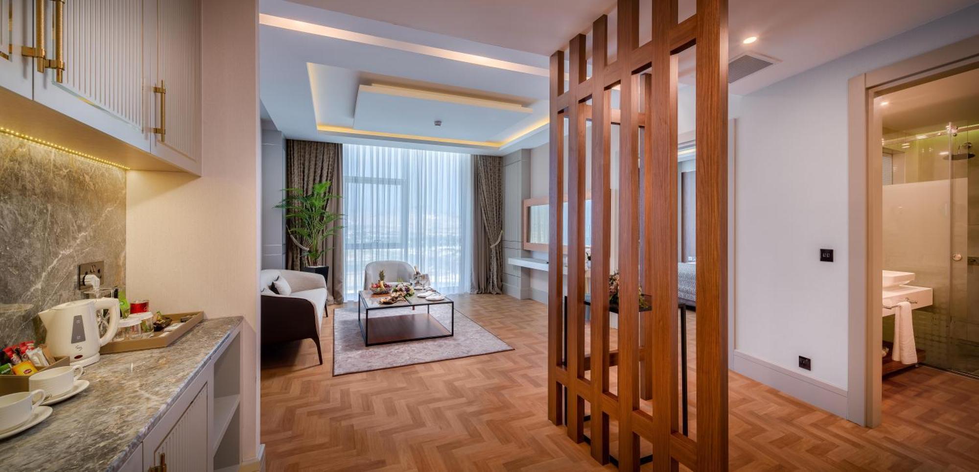 Concorde Tower Hotel & Casino Nicosia Exterior foto A room at the hotel